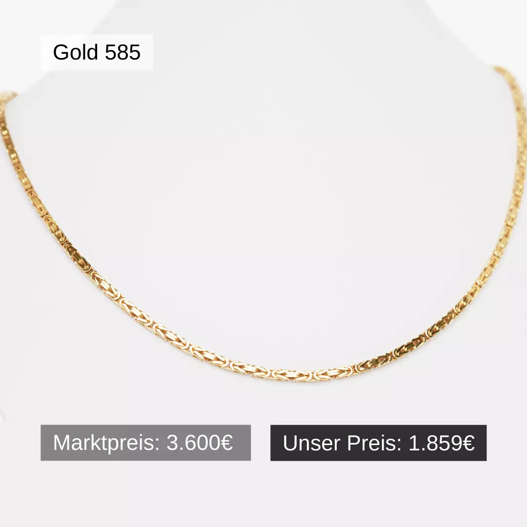 Königskette Gold 585