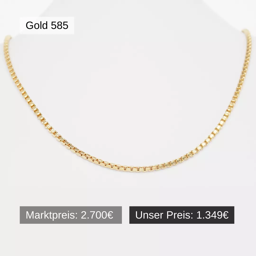 Goldkette 585 Collier