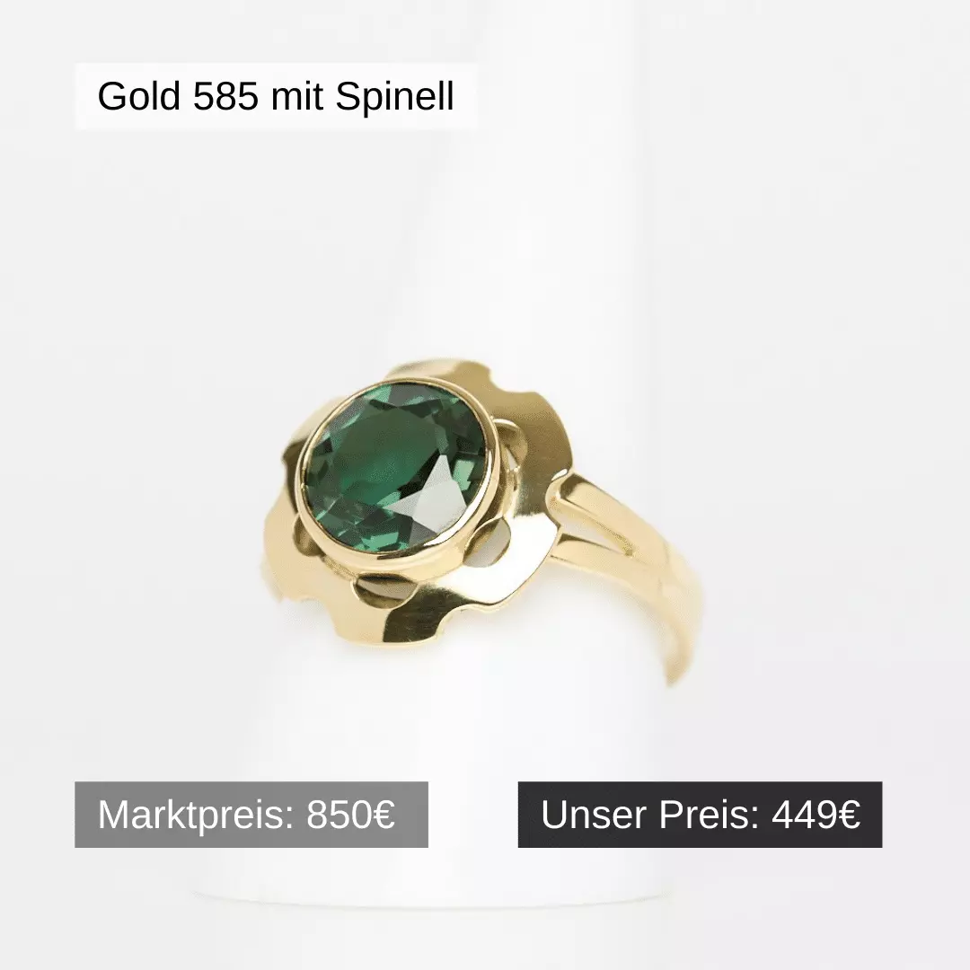 Ring Gold 585 mit Spinell