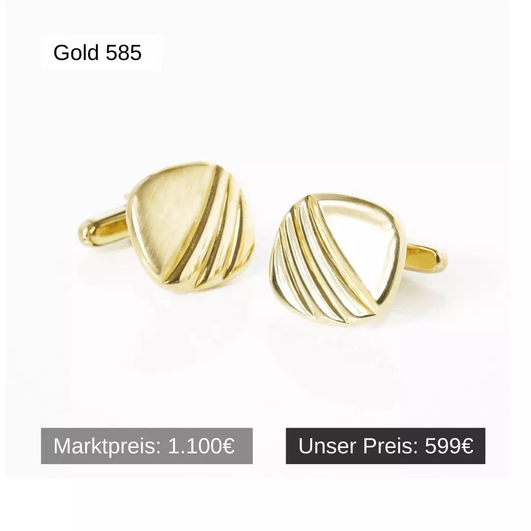 Manschettenknöpfe Gold 585